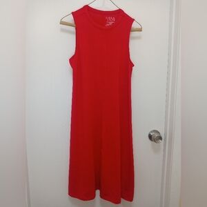 Red Sleeveless dress S [CH] 4-6